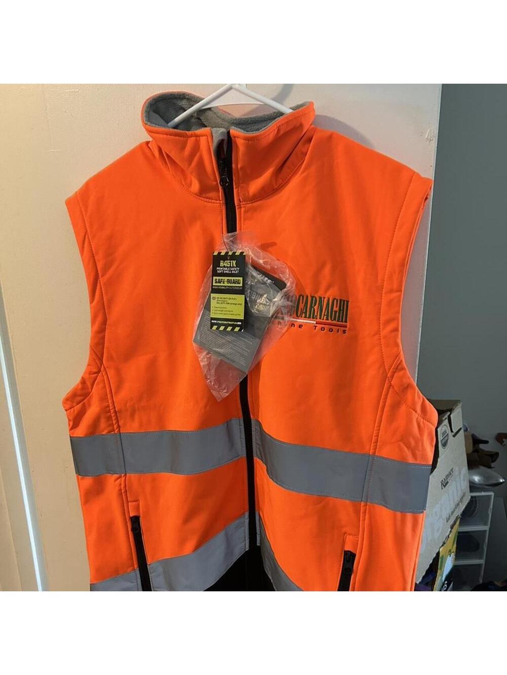 Men's Orange Gilet